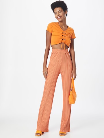 Nasty Gal Loosefit Broek in Rood