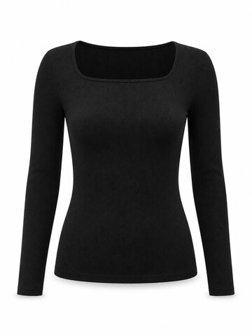 AOTTORI Shirt in Black: front