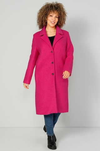MIAMODA Between-Seasons Coat in Pink