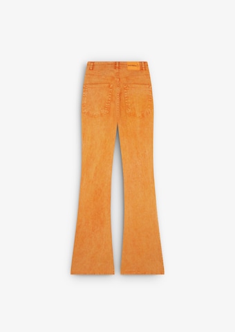 Scalpers Bootcut Jeans i orange