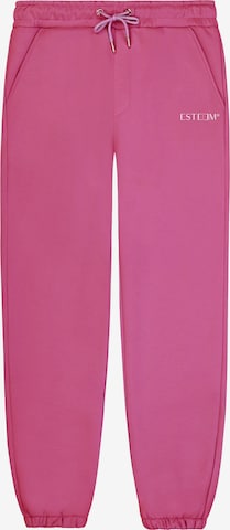 ESTEEM Regular Jogger in Pink: Vorderseite