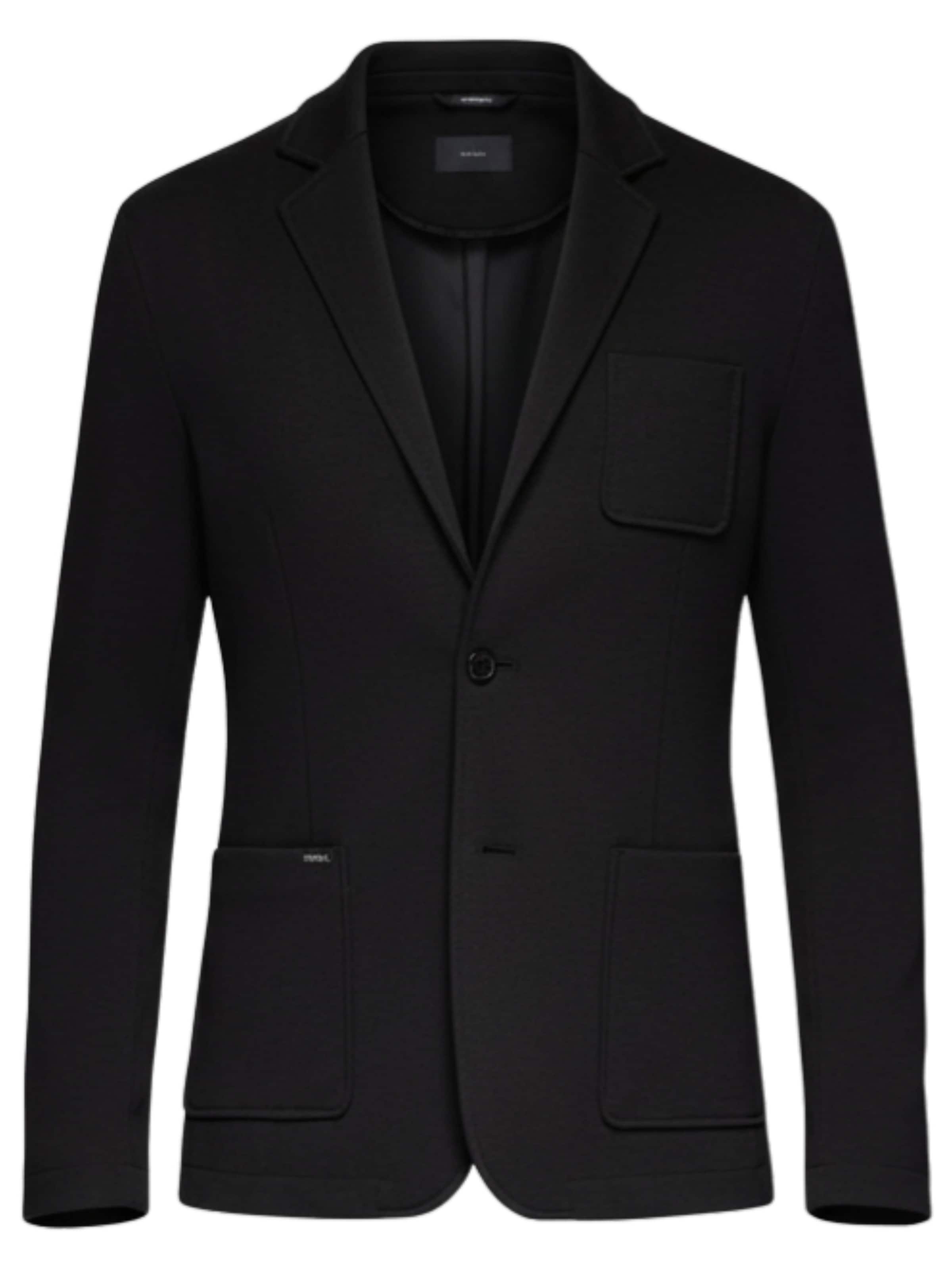 Ombre Regular fit Colbert '0101' in Zwart: voorkant