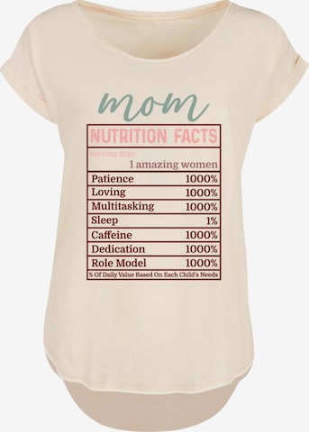 F4NT4STIC Shirt in Beige: voorkant