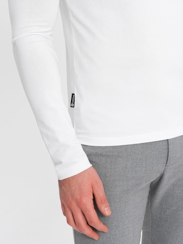 T-Shirt Ombre en blanc