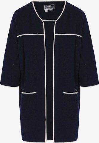 DreiMaster Maritim Strickjacke in Blau: Vorderseite