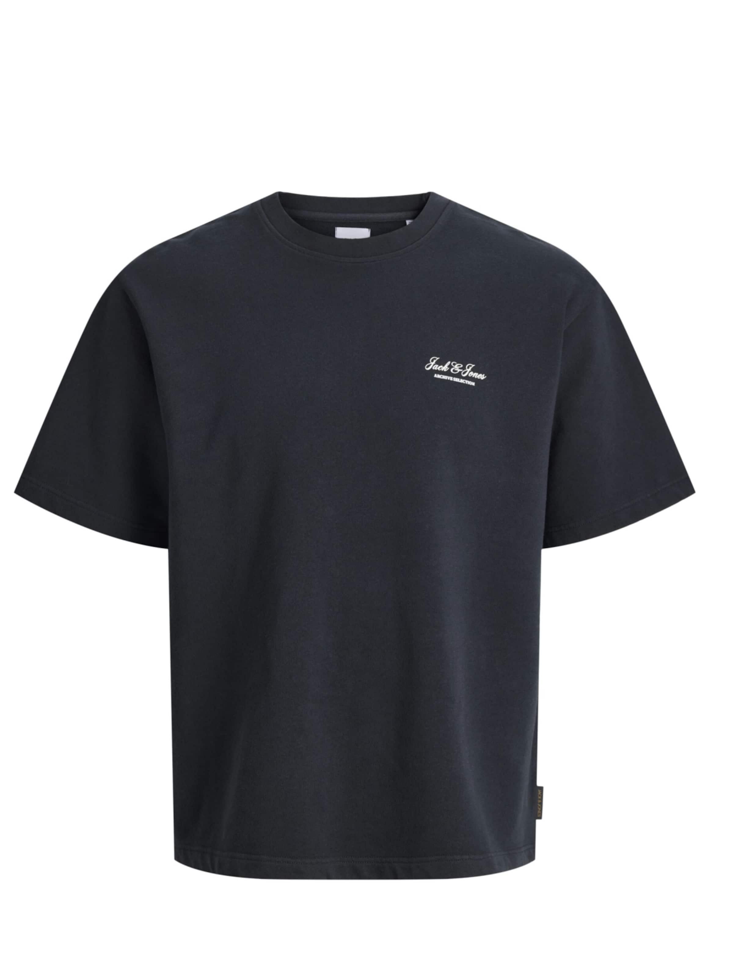 T-shirt JACK & JONES en noir : devant
