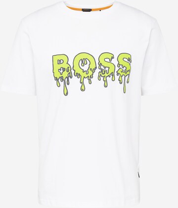 BOSS Shirt in Wit: voorkant