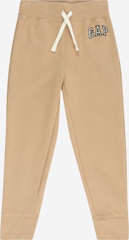 GAP Trousers in Brown: front