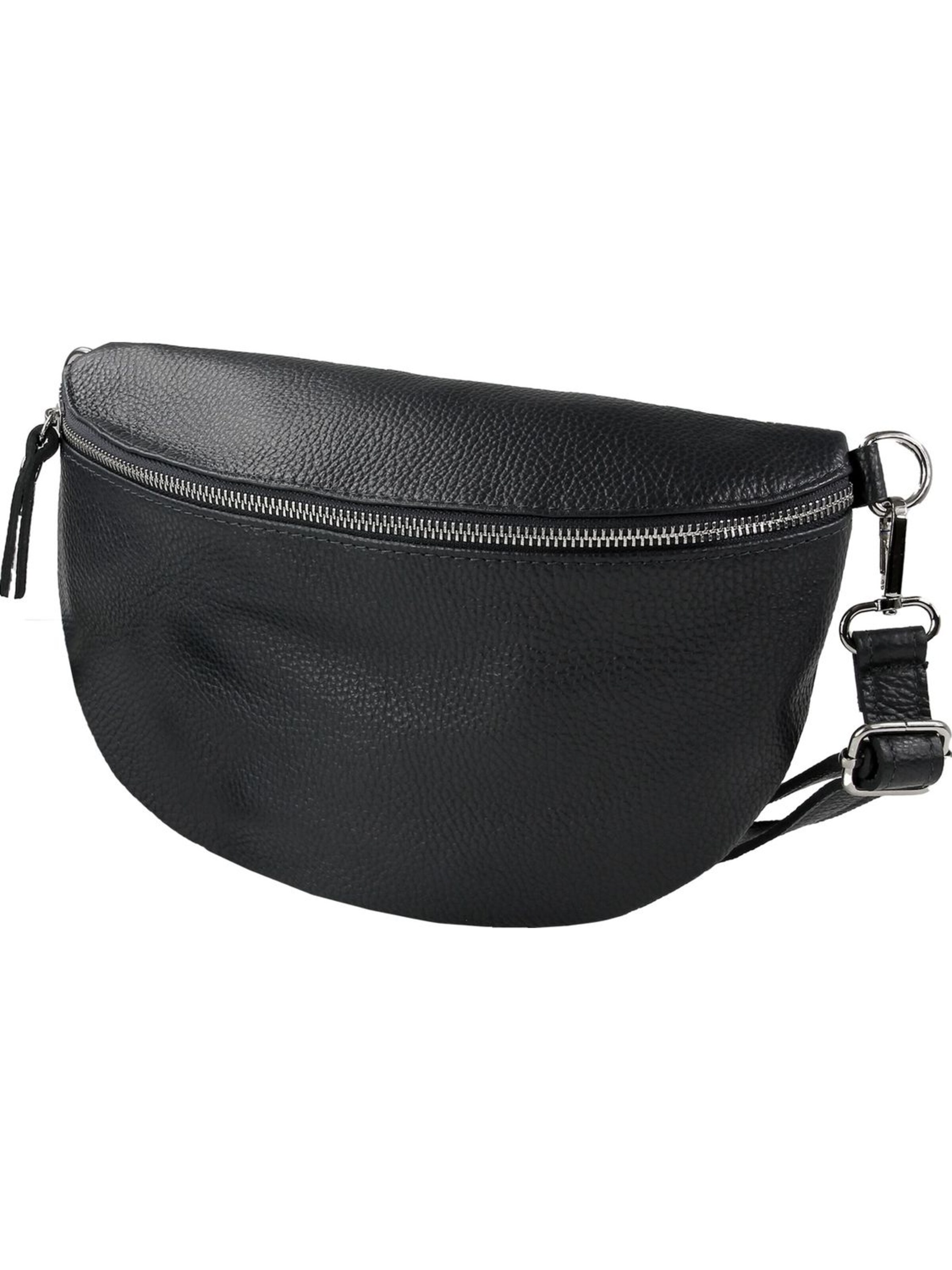 Toscanto Belt bag in Black: front