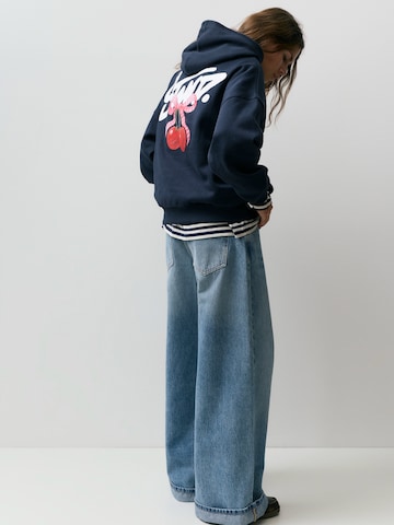 Pull&Bear Mikina – modrá