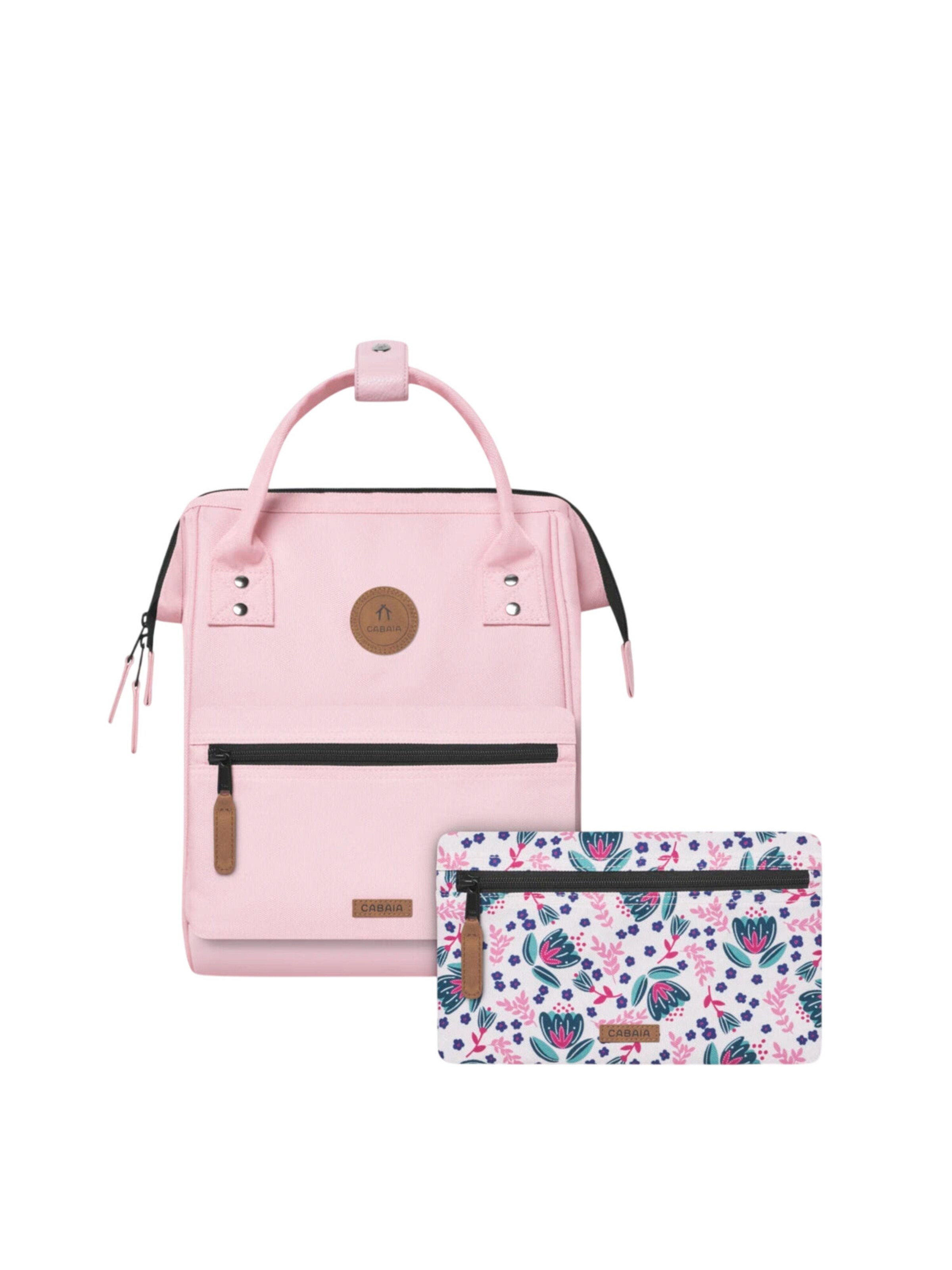 Sac à dos 'Ouidah S' Cabaia en rose : devant