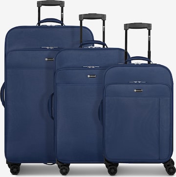 CHECK.IN Suitcase Set 'Sevilla 2.0 ' in Blue: front