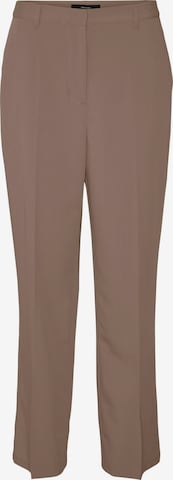 VERO MODA Loosefit Pantalon 'Zelda' in Bruin: voorkant