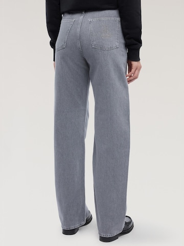 Trussardi Wide leg Jeans in Grijs