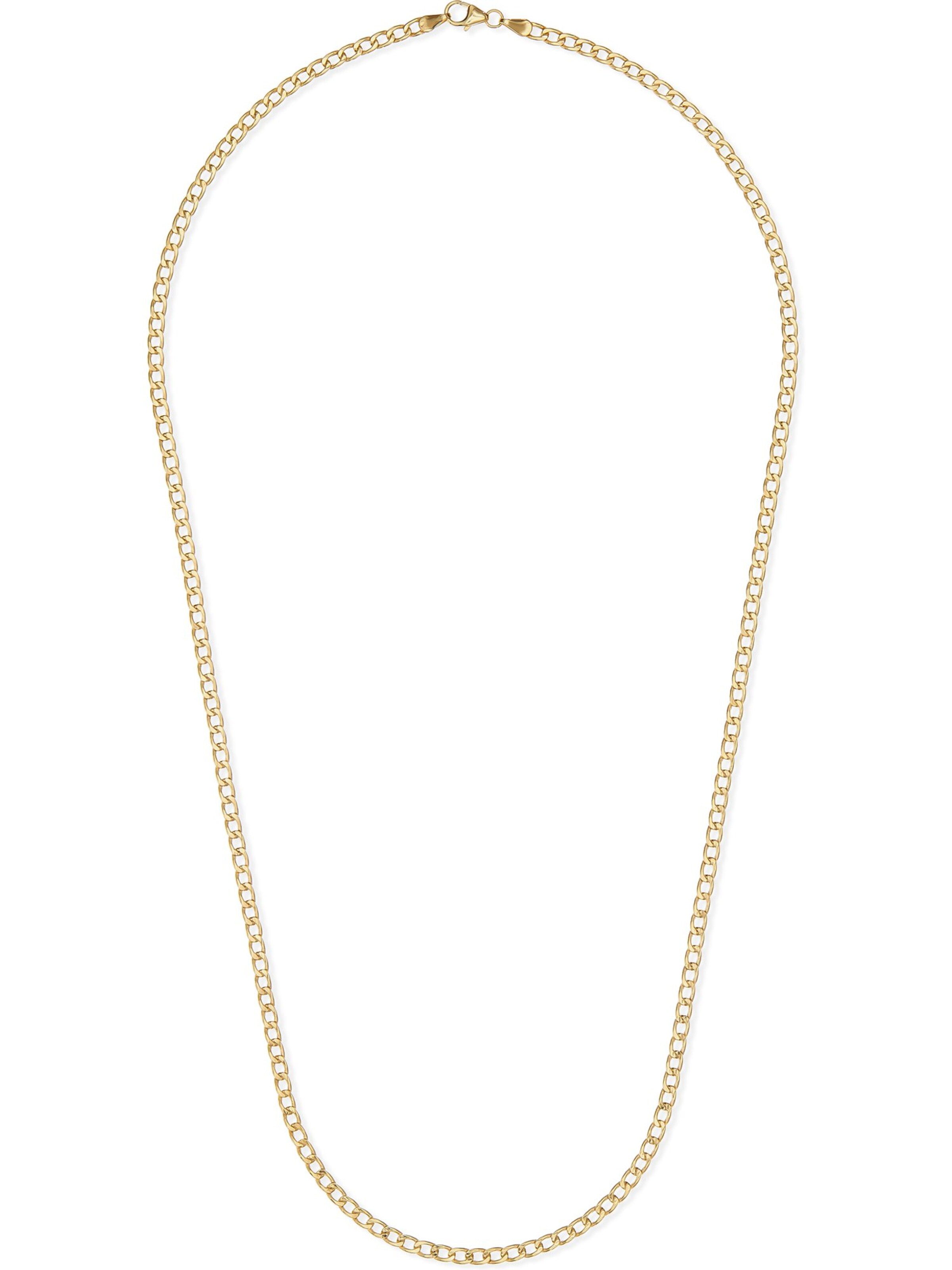 FAVS Necklace in Gold: front