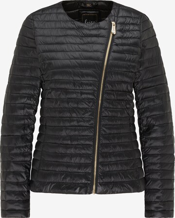 faina Between-Season Jacket in Black: front