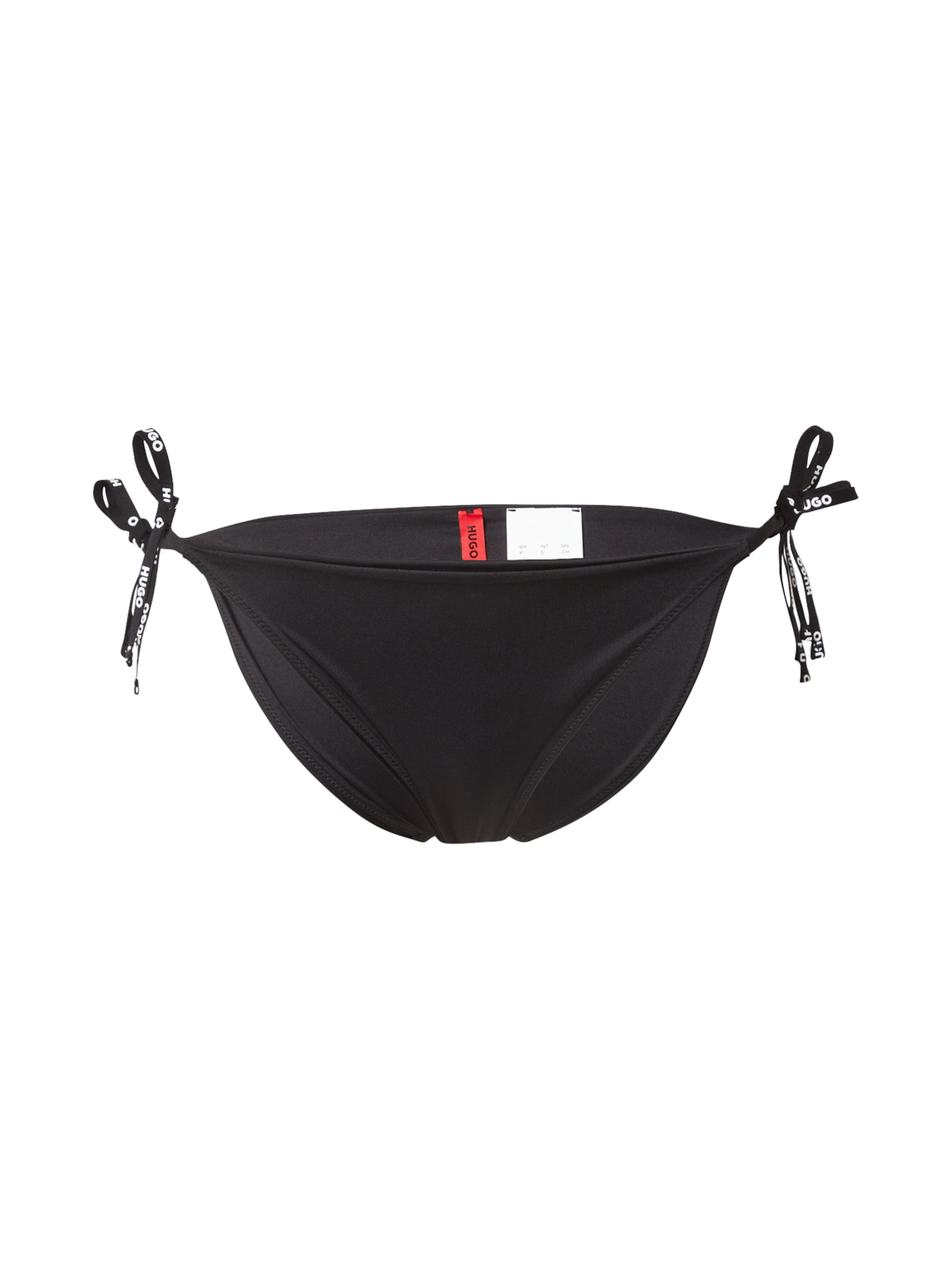 melns HUGO Bikini apakšdaļa 'PURE': no priekšpuses