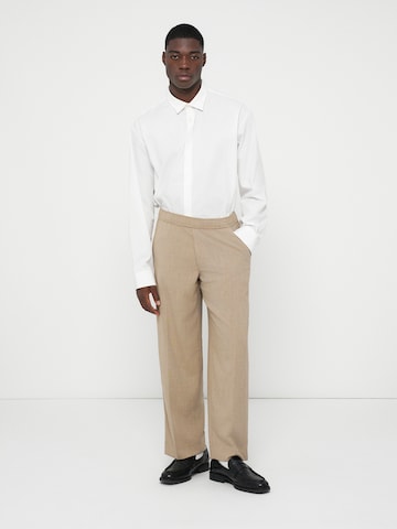 Abercrombie & Fitch Regular Pantalon in Bruin