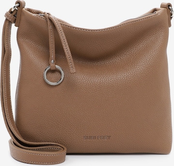 Sac à bandoulière 'Debby' Suri Frey en beige : devant
