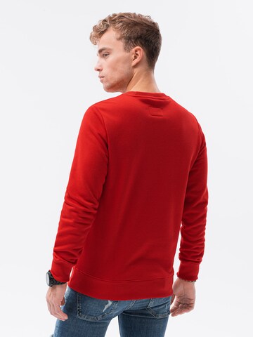 Sweat-shirt 'B978' Ombre en rouge