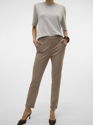 Slimfit Pantaloni di VERO MODA in beige