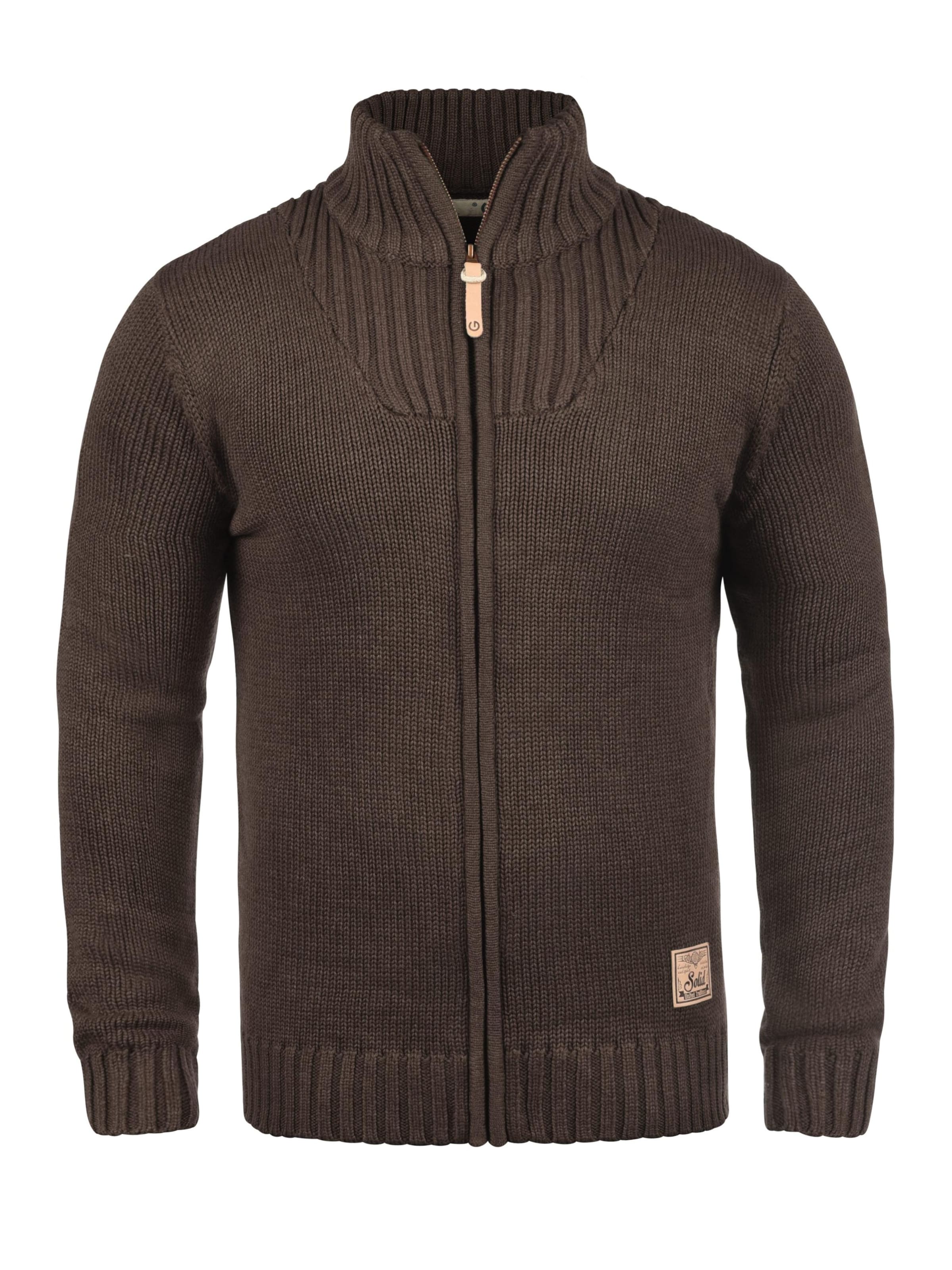 Giacchetta 'Poul' di !Solid in marrone: frontale