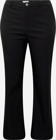 ONLY Carmakoma Wide leg Trousers 'LILA' in Black: front