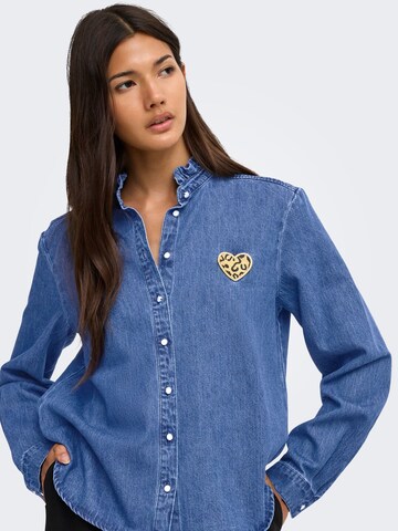 ONLY - Blusa 'ONLWendy' en azul