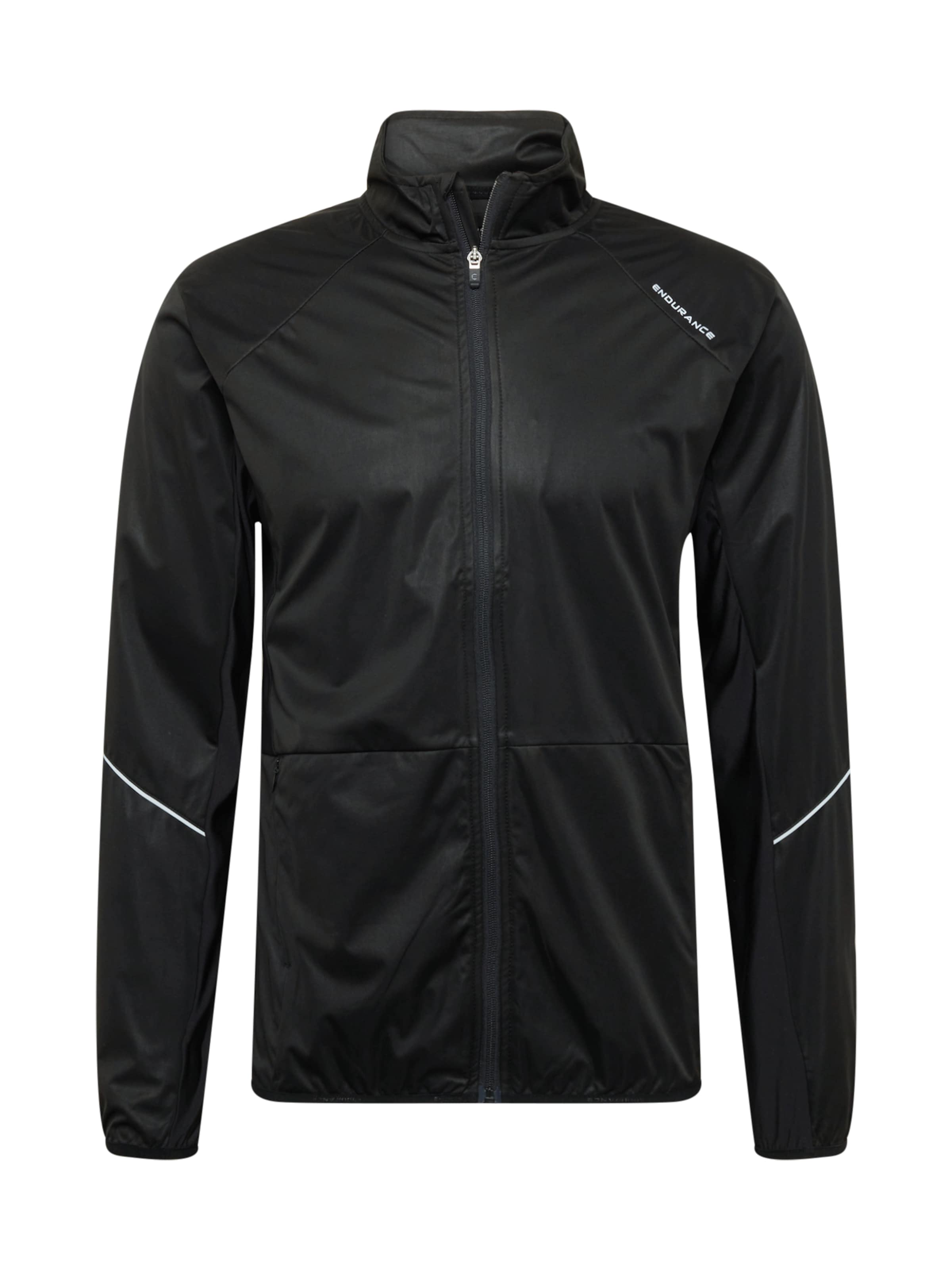 ENDURANCE Sportjas 'Sudens' in Zwart: voorkant