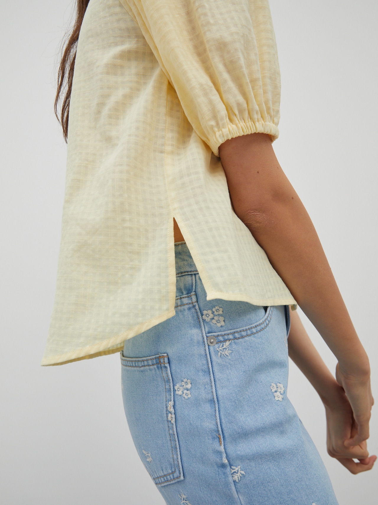 EDITED Camicia da donna 'Eila' giallo chiaro