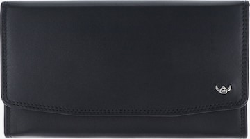 Porte-monnaies 'Polo ' GOLDEN HEAD en noir : devant