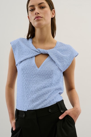 KAREN BY SIMONSEN Shirt 'Paloma' in Blue: front