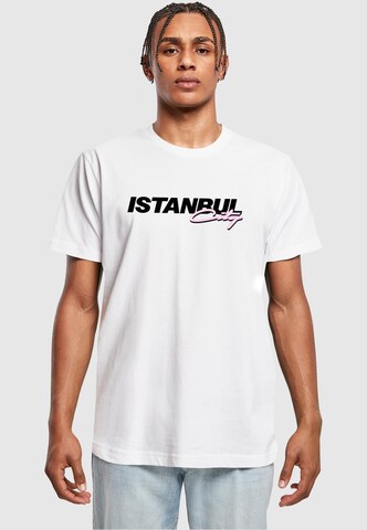 Mister Tee T-Shirt 'Istanbul City' in Weiß: predná strana