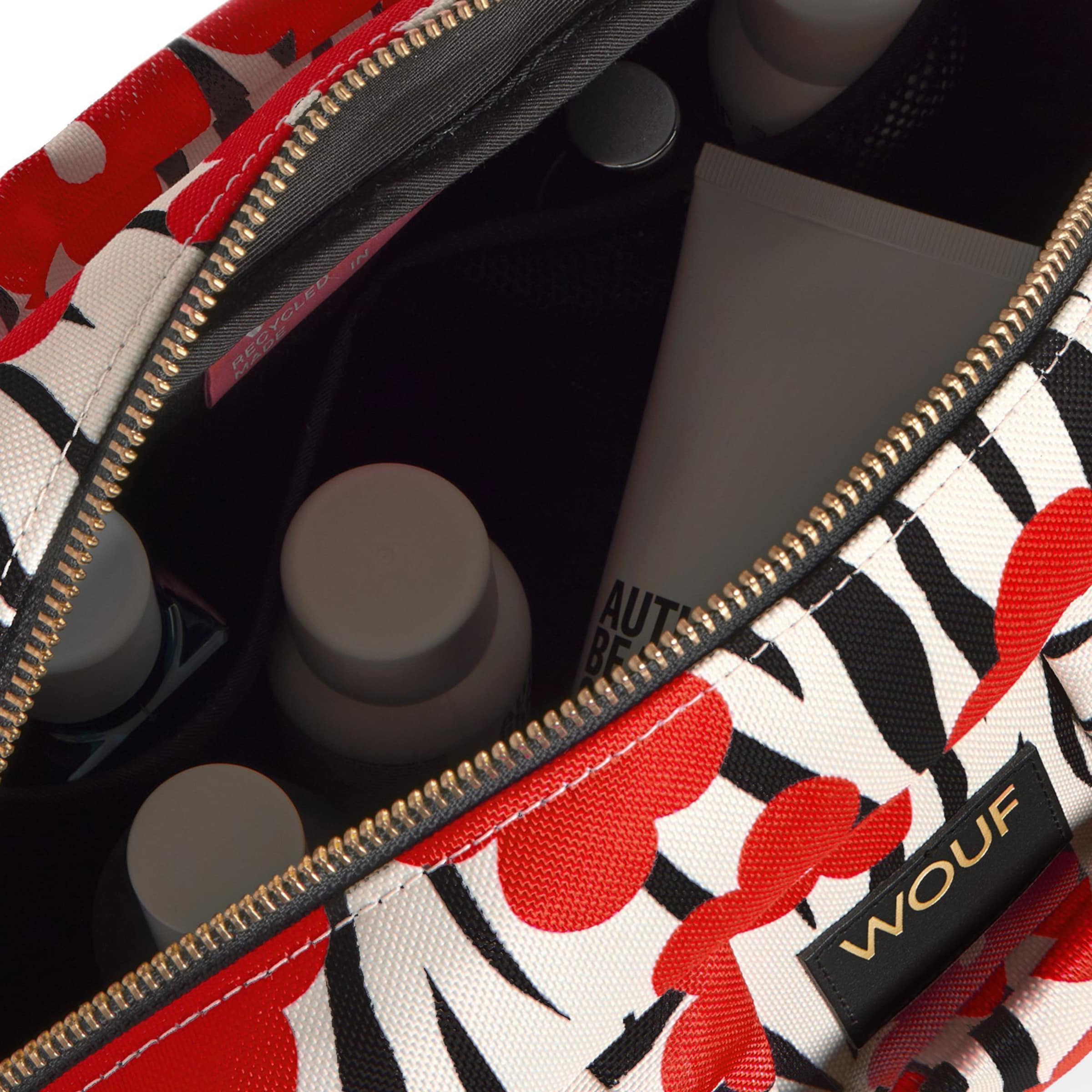 Trousses de toilette 'Daily' Wouf en rouge