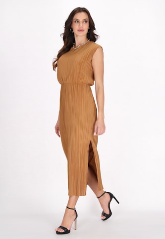 faina Платье 'Fashion Look' в Коричневый