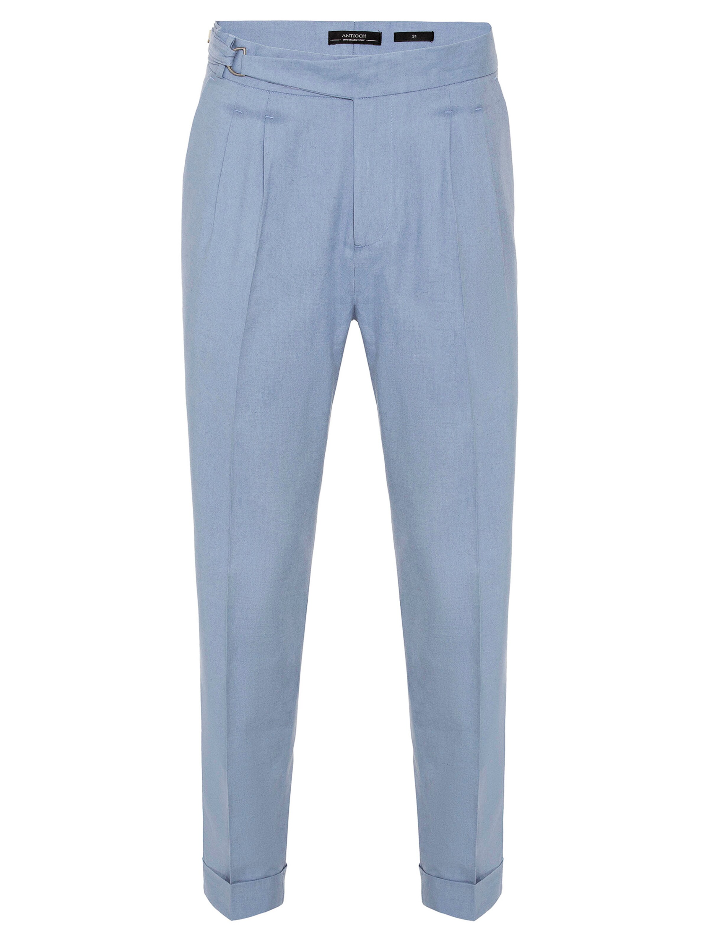 Antioch Плиссированные брюки в Синий: спереди