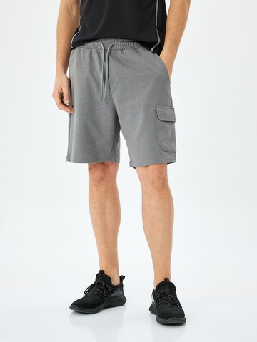 Koton Regular Sports trousers in Grey: front