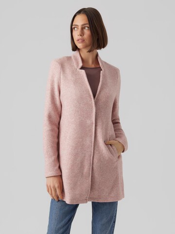 Manteau mi-saison 'KATRINE' VERO MODA en rose : devant