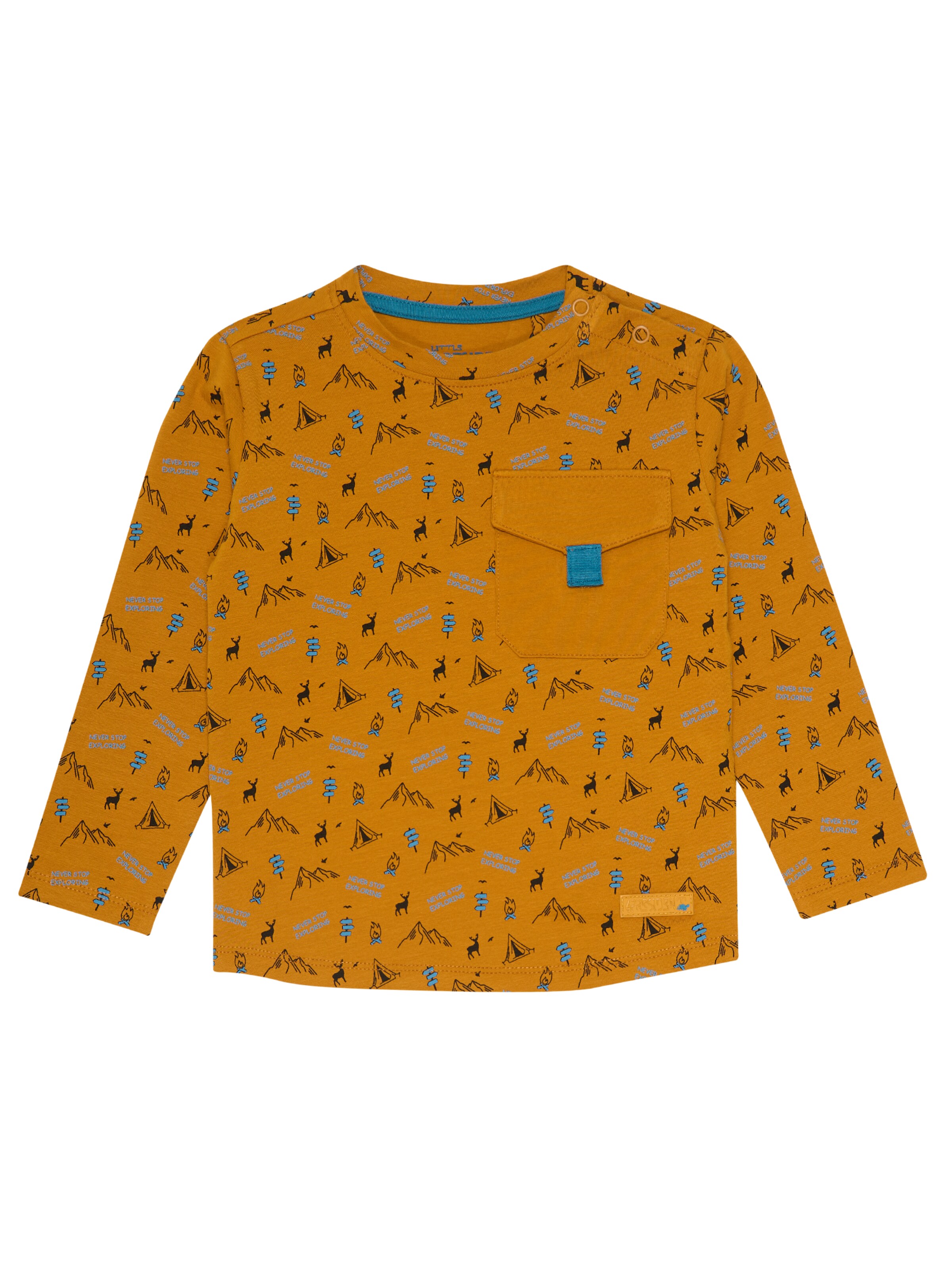 4PRESIDENT Shirt 'Bram' in Orange: front