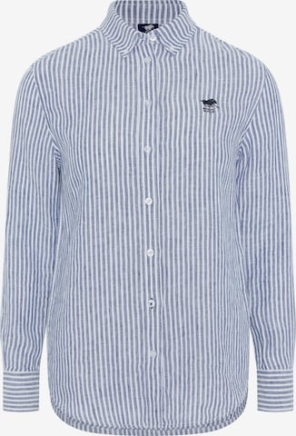 Polo Sylt Blouse in Blue: front