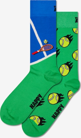 Happy Socks Sokken in Groen: voorkant