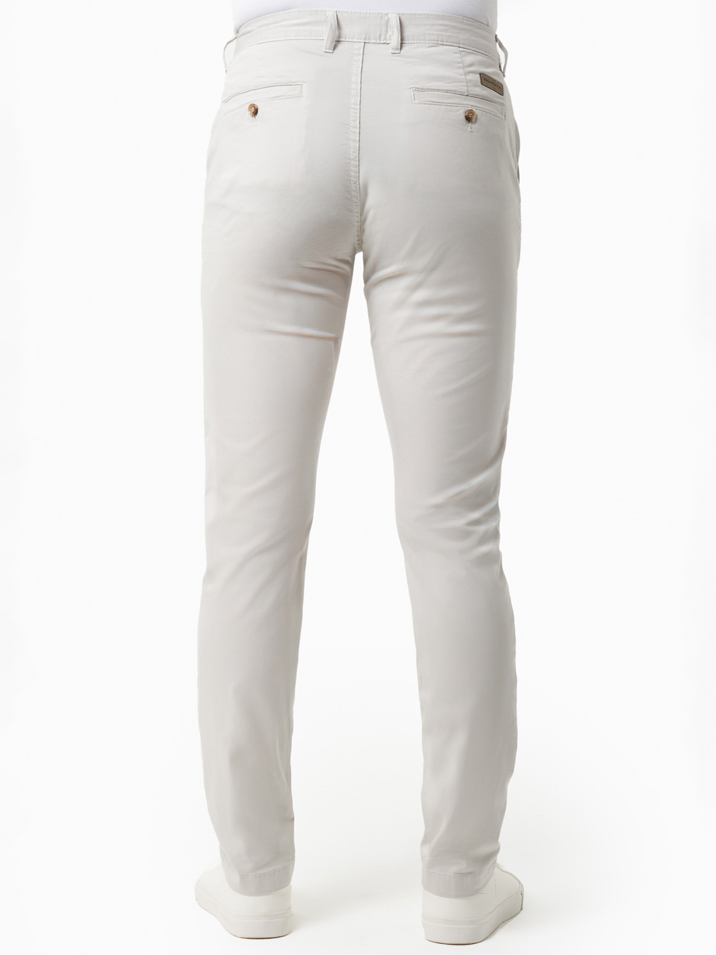 Organication Slimfit Hose in Grau