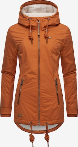 Ragwear - Chaqueta de invierno 'Zuzka' en marrón: frente