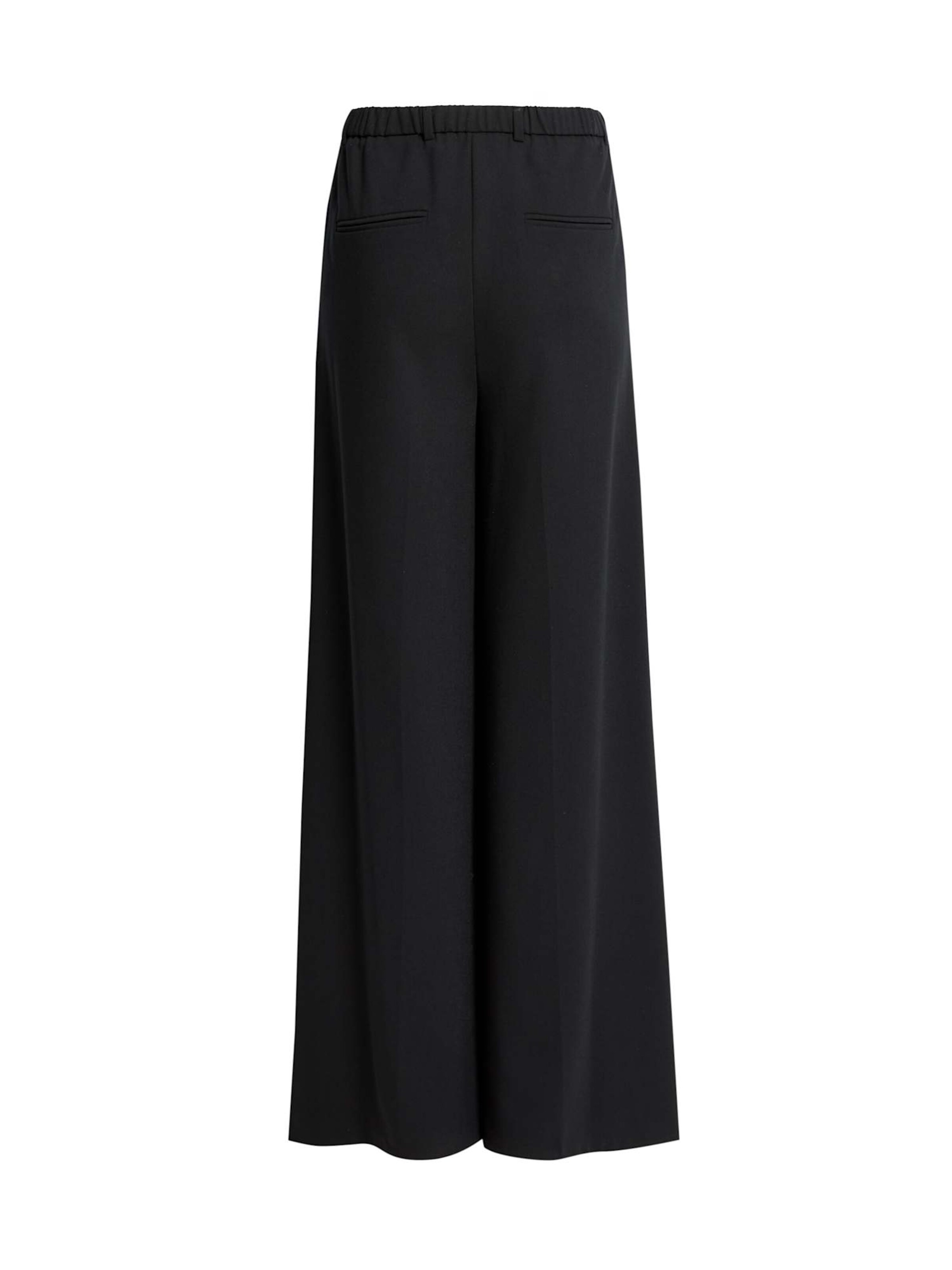 Marks & Spencer Wide Leg Hose in Schwarz