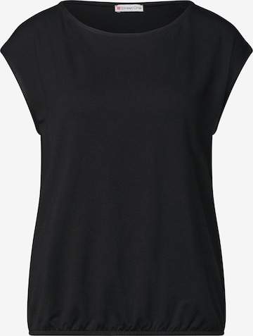 STREET ONE Shirt in Schwarz: Vorderseite