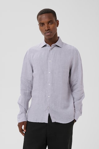 Matinique Regular fit Button Up Shirt 'Marc' in Purple: front