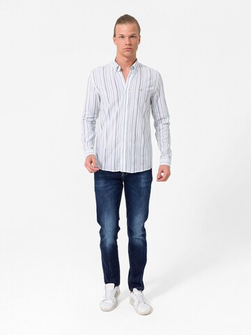 Regular fit Cămașă de la By Diess Collection pe alb