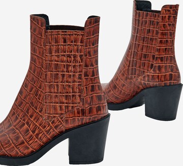 Bottines 'Xynthia' EDITED en marron