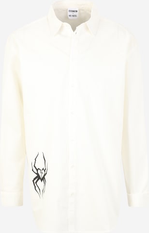 About You x Nils KueselRegular Fit Košulja 'Lennox' - bijela boja: prednji dio