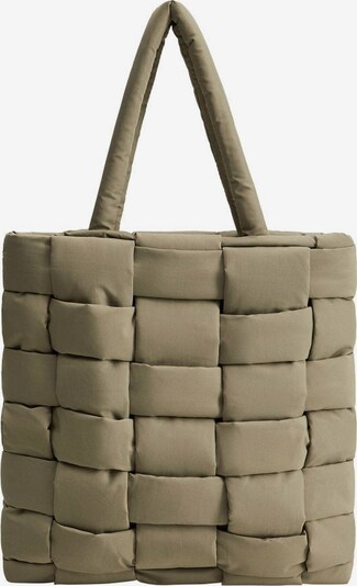 MANGO Kabelka 'Edredon' - khaki, Produkt